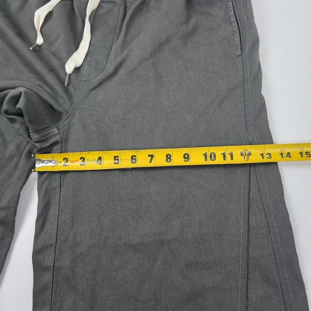 Aerie Pants Womens Large Gray Wide Leg French Terry Sweatpants Lounge Casual